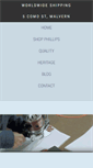 Mobile Screenshot of phillipsshirts.com.au